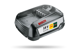 Bosch batterie Power4All 18V 2.5Ah